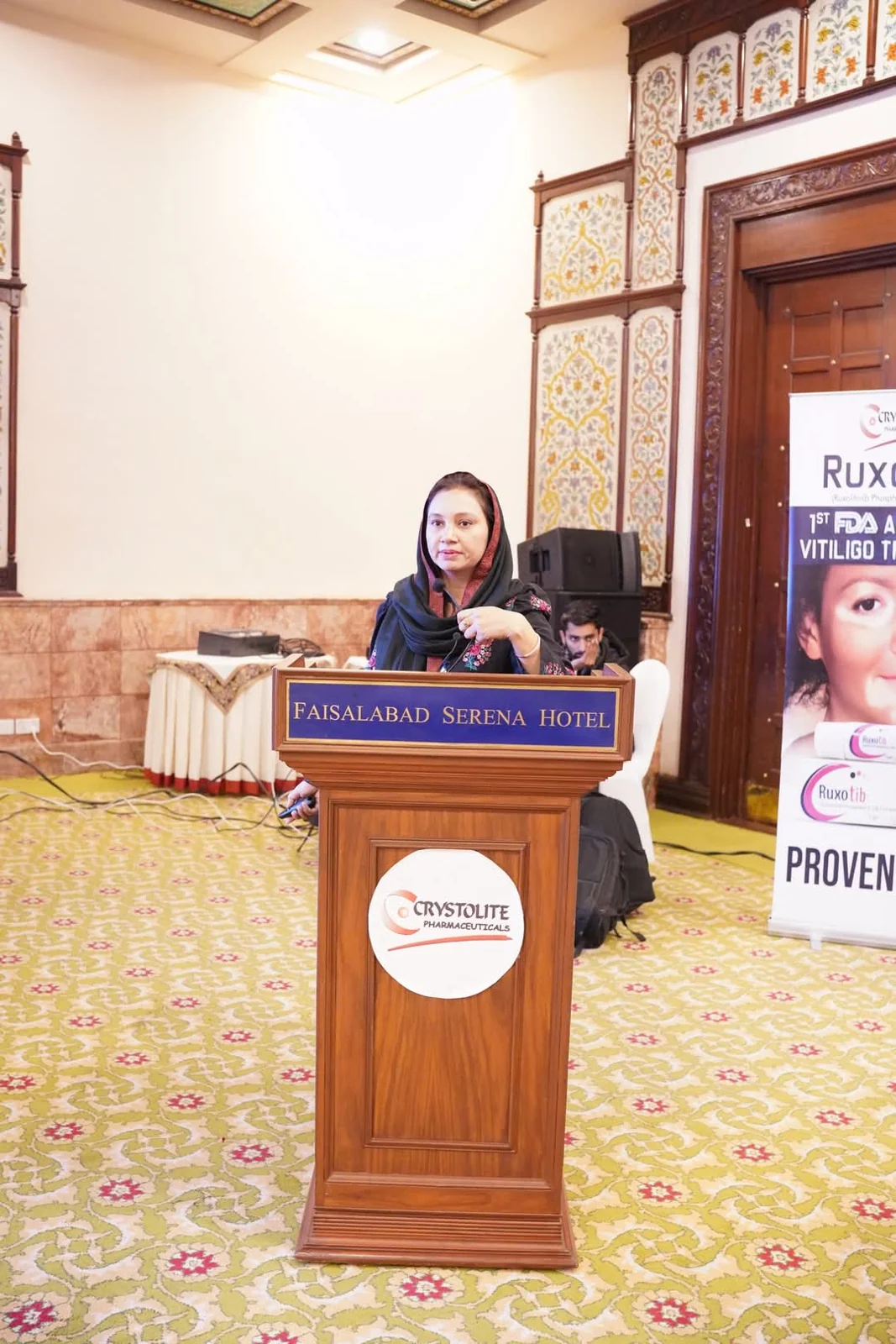 Dr Nadia Ali dermatology conference