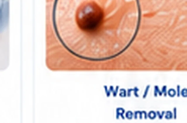 Wart and mole removal